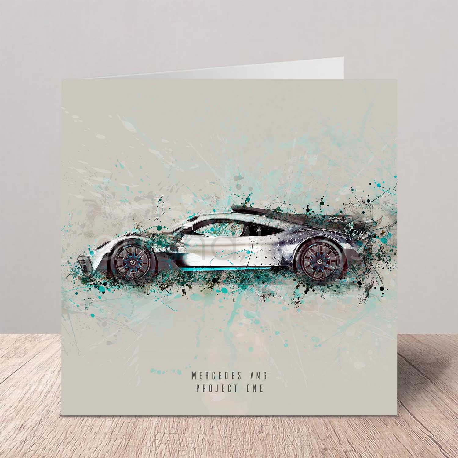 Mercedes-AMG Project ONE Greeting Card