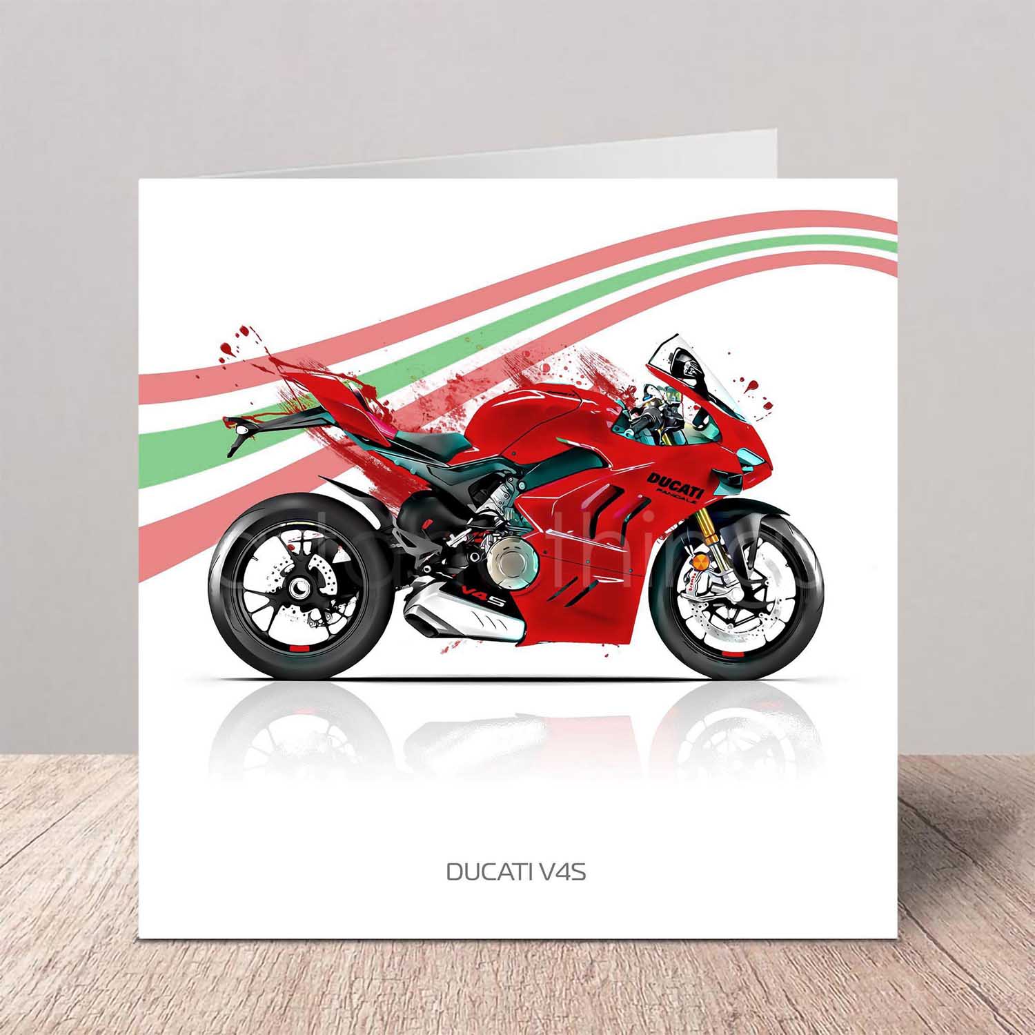 Ducati Panigale Greeting Card