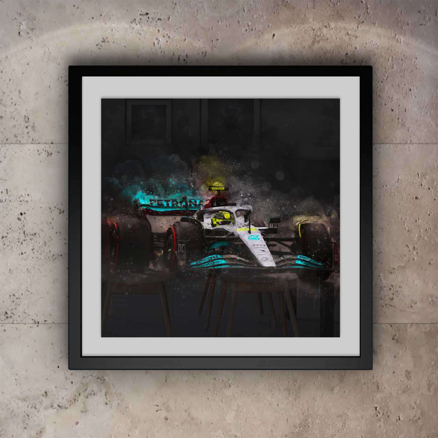 Lewis Hamilton W13 Car Albert Park