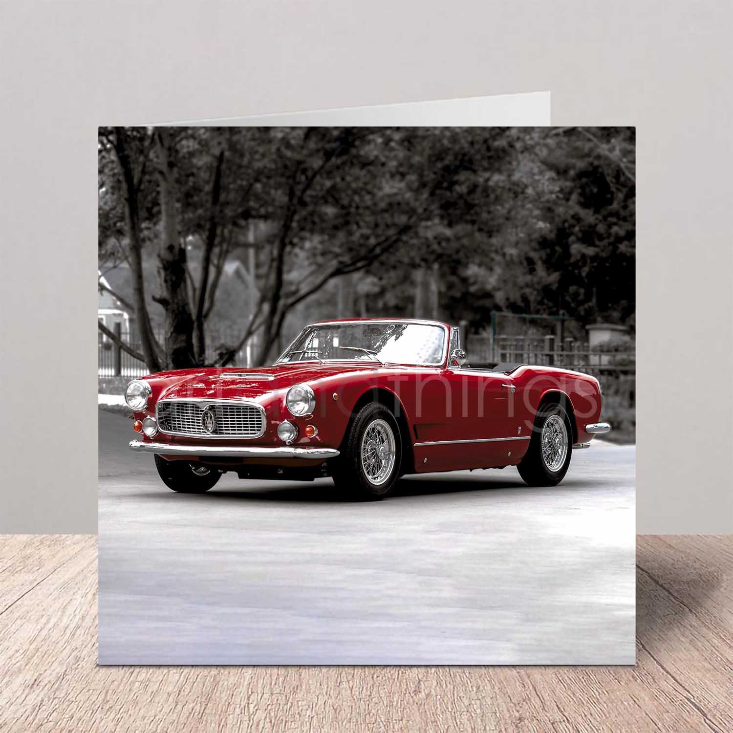 Maserati 3500 GT Greeting Card