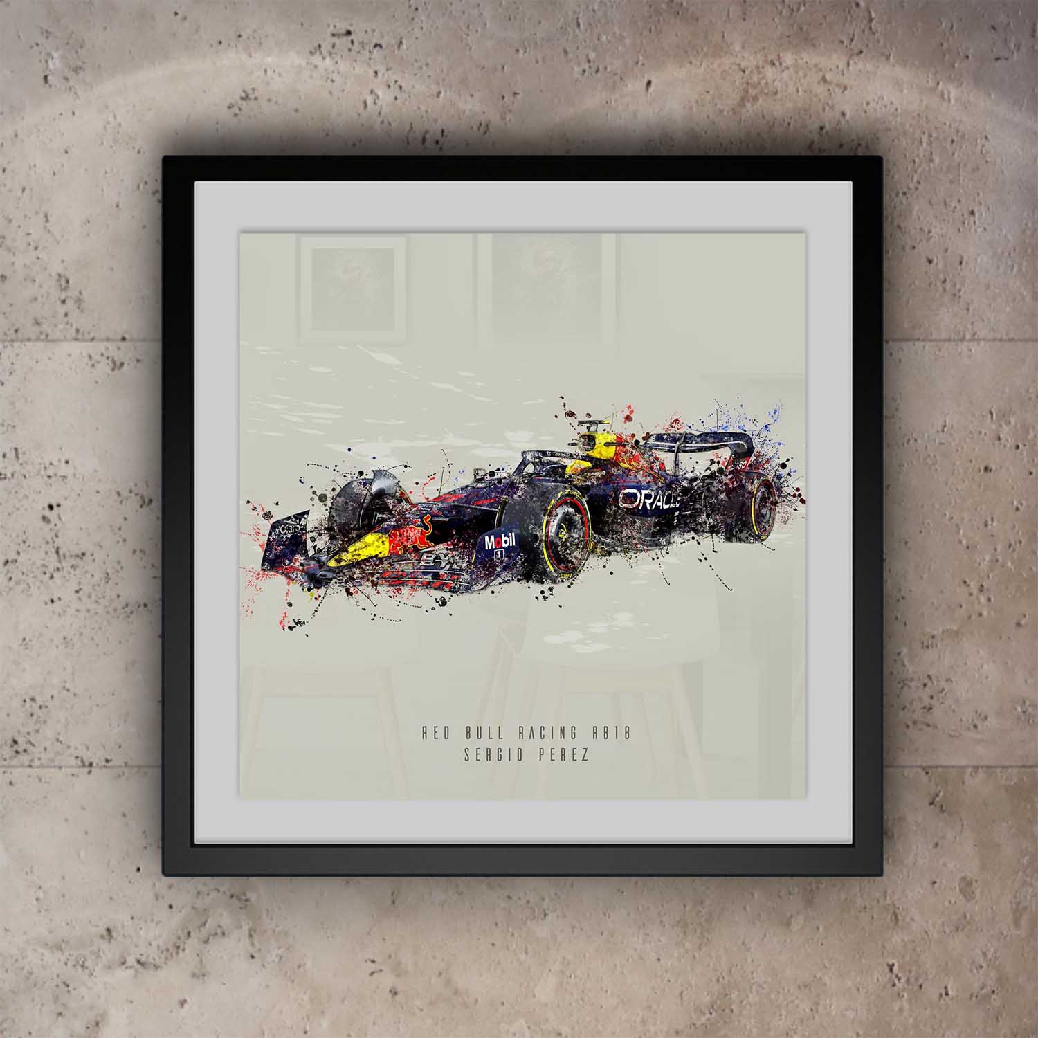 Sergio Perez Red Bull Racing RB18