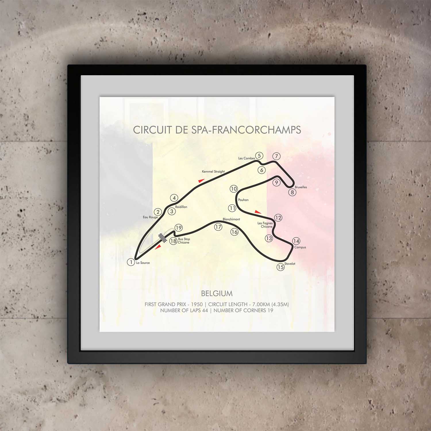 Spa-Francorchamps Belgium Grand Prix Circuit