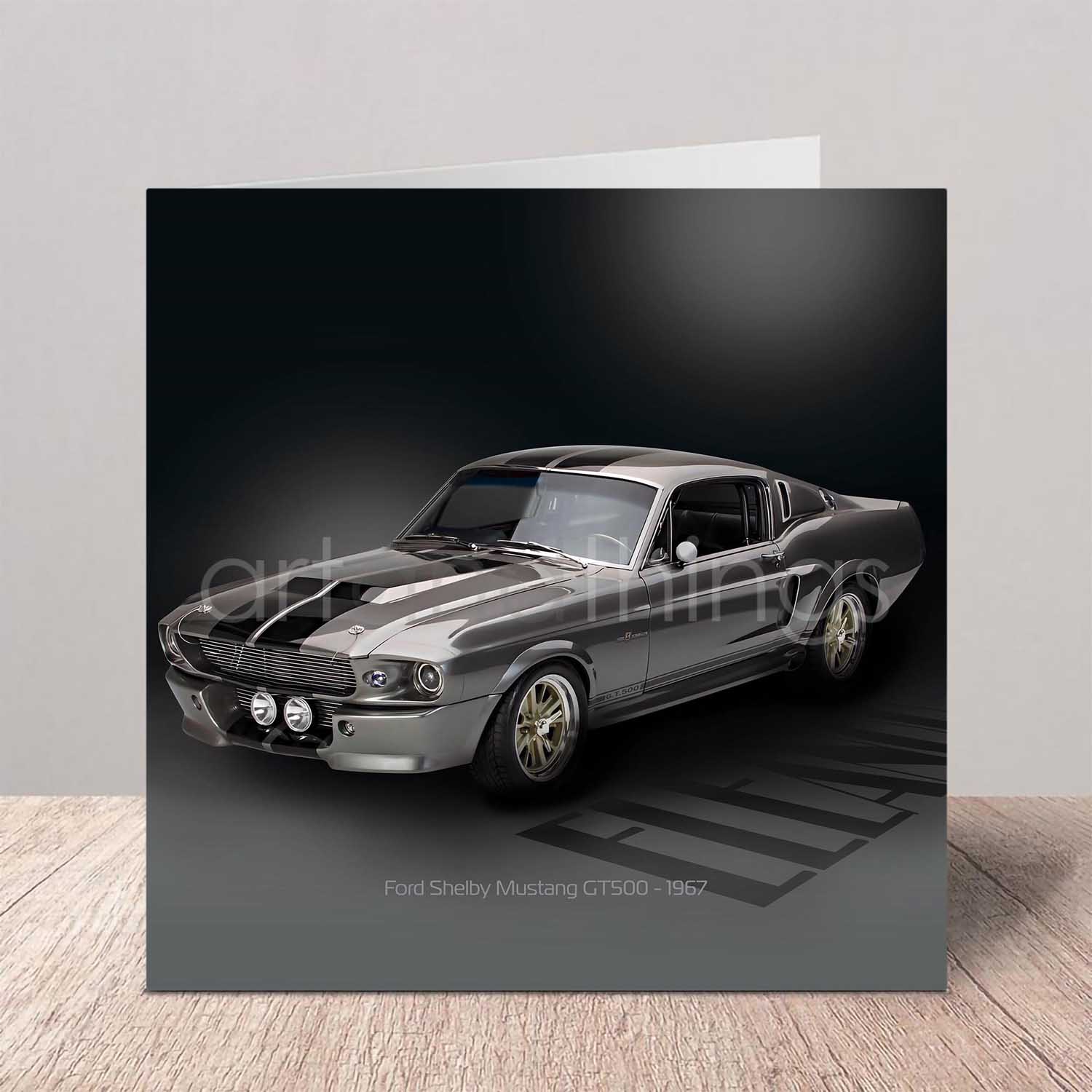 Shelby Mustang GT500 Greeting Card