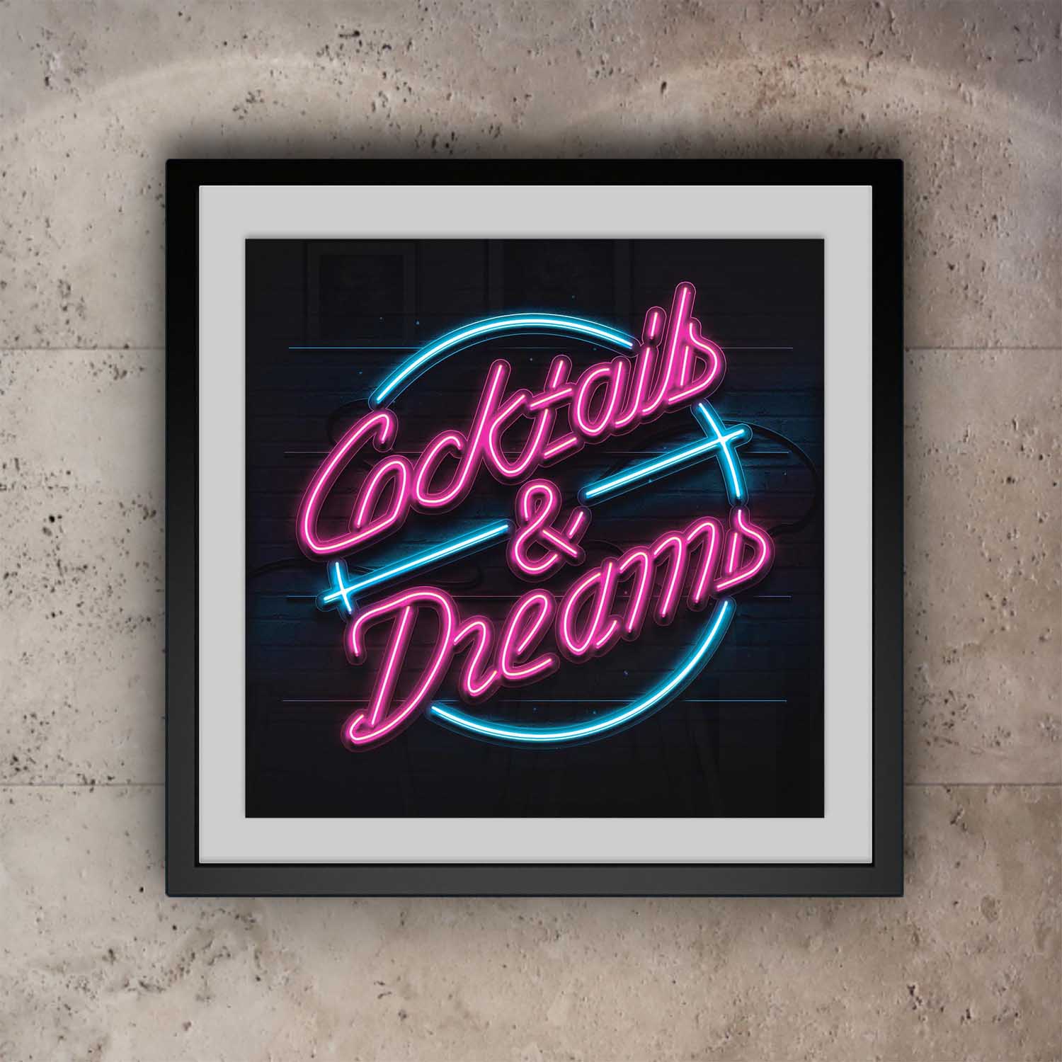 Cocktails & Dreams Bar Sign