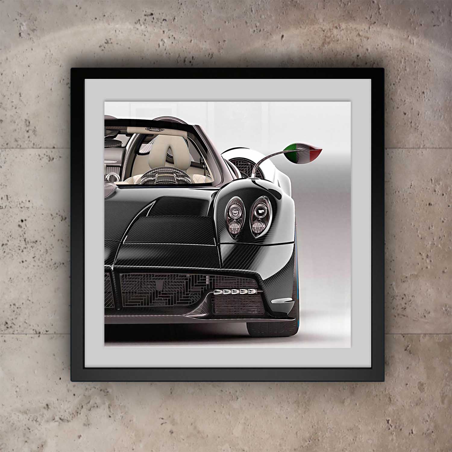 Pagani Huayra Roadster Print - Front