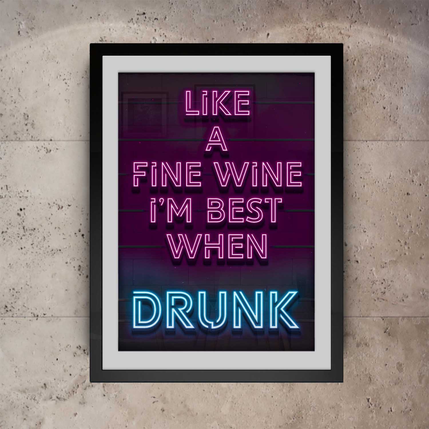 Like a Fine Wine Print