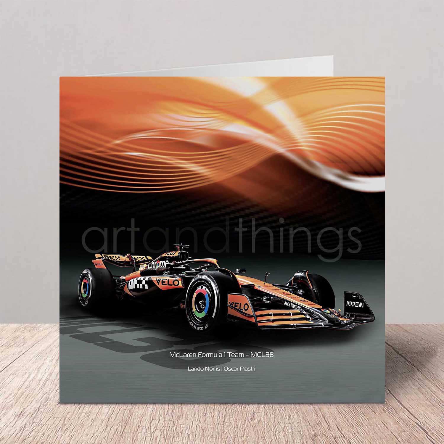 McLaren F1 Car Greeting Card