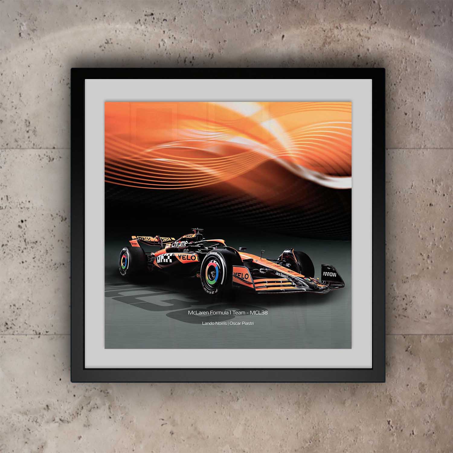 McLaren F1 MCL38 Car Print