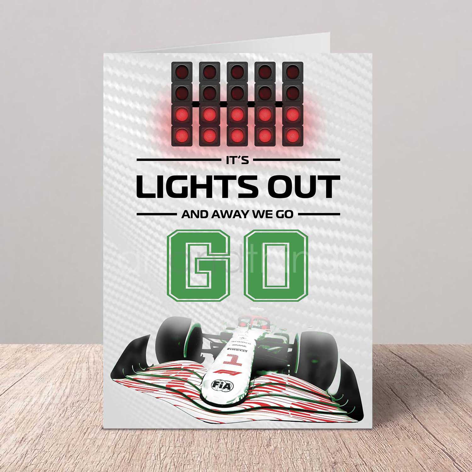 Lights Out Crofty Card