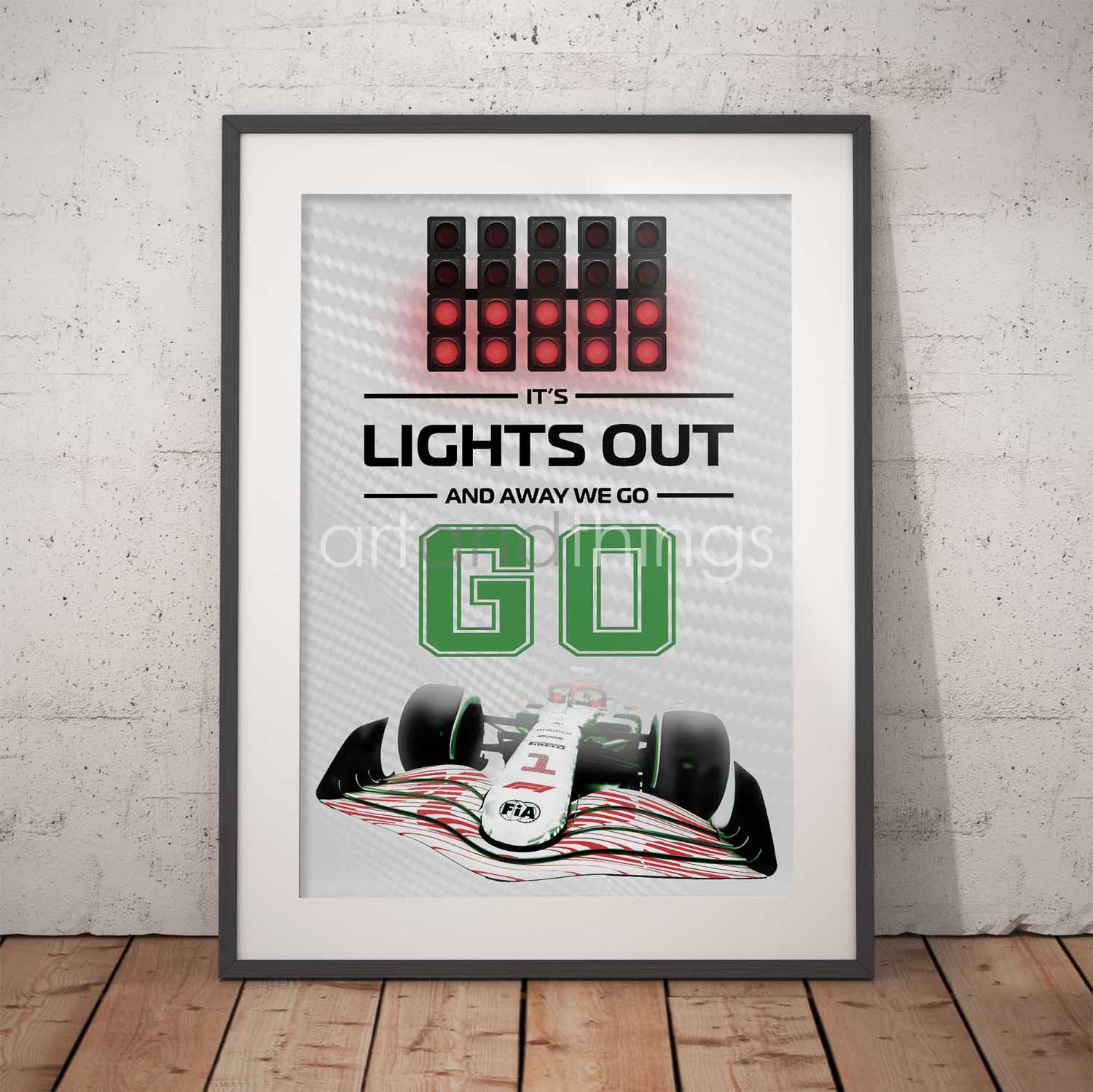 Lights Out Crofty Print
