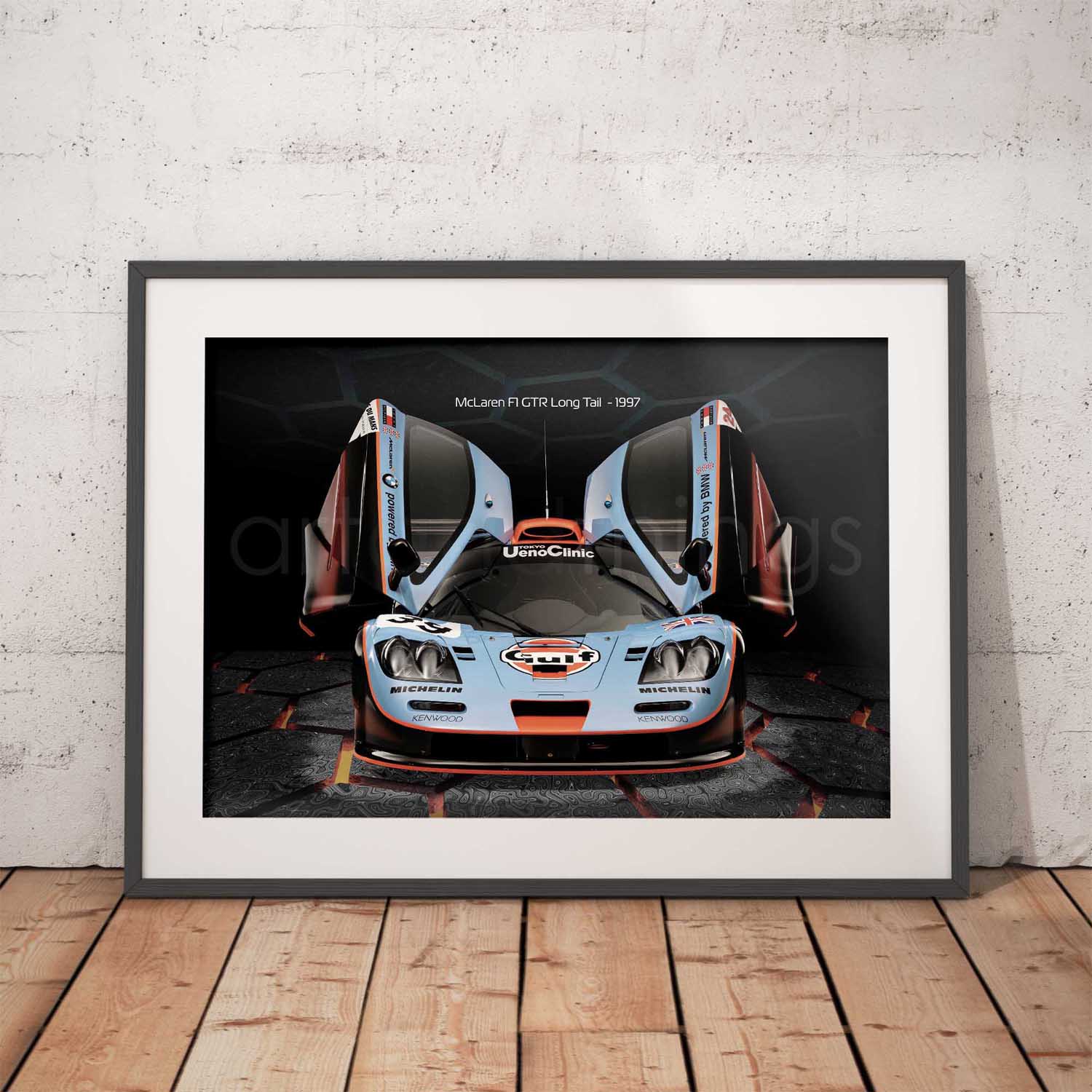 McLaren F1 GTR Print