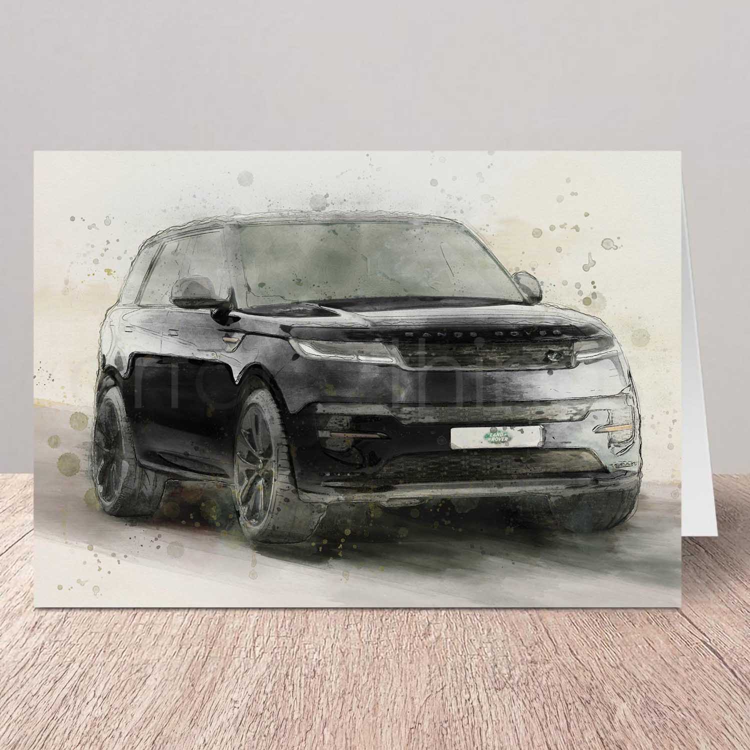 Range Rover Sport Card
