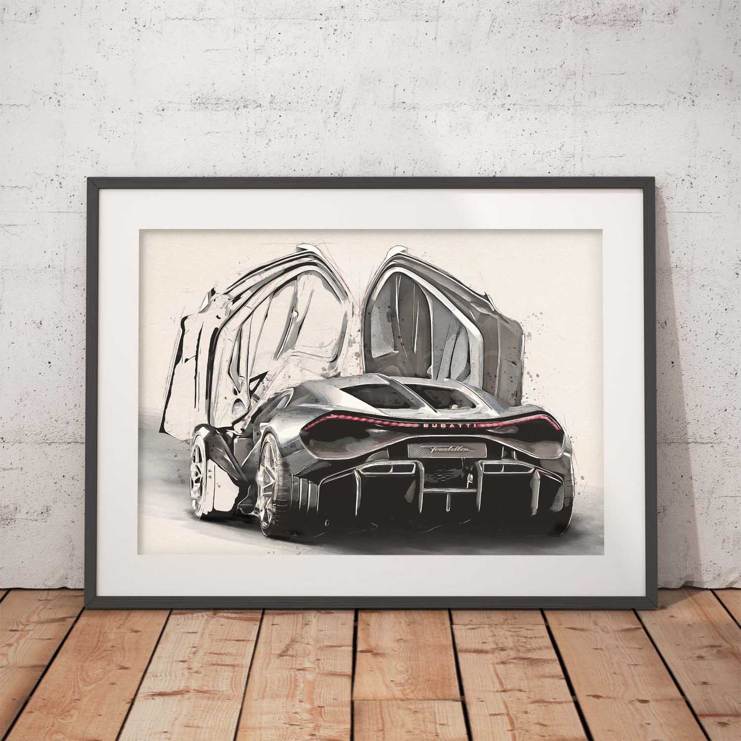 Bugatti Tourbillon Print